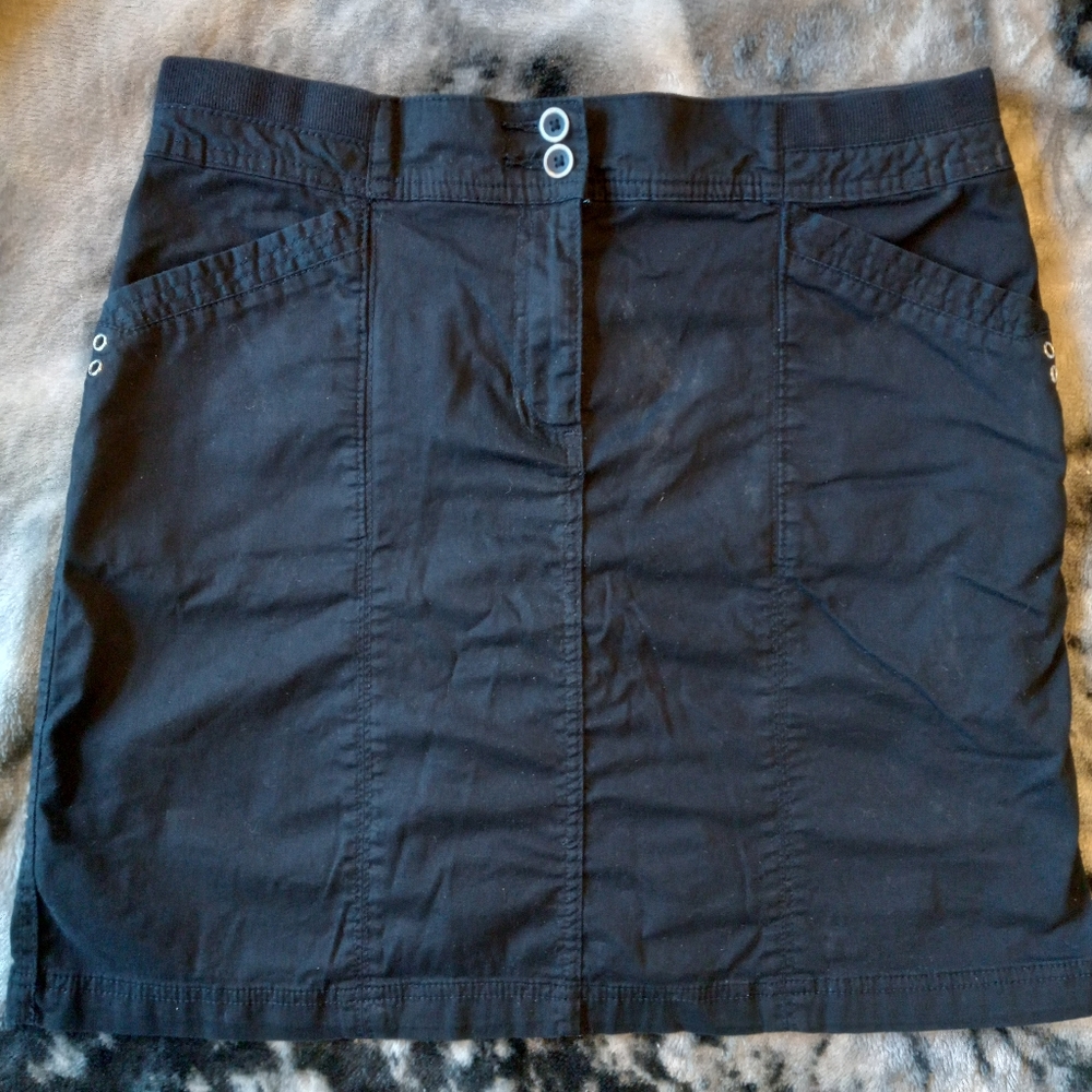Black Karen Scott skirt - Picture 1 of 3